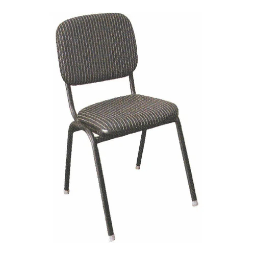 Office Visitor Armless Chair - Color: As Per Requirement