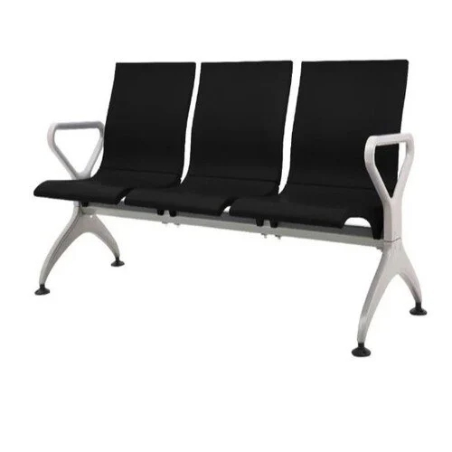 3 Seater Pu Waiting Chair - Color: As Per Requirement