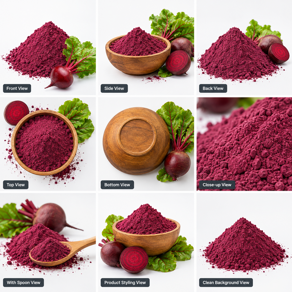 Beetroot Chopped Powder - Color: Red