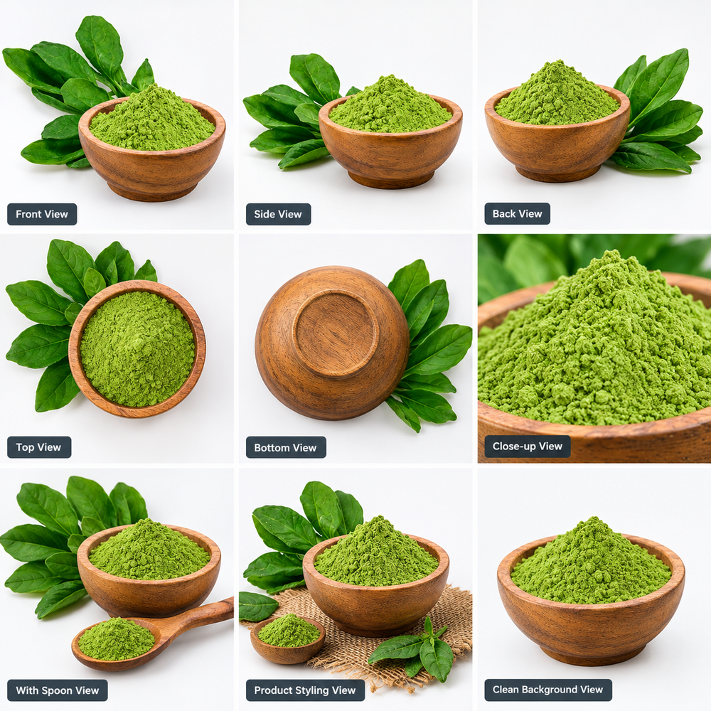 Spinach Chopped Powder - Color: Green