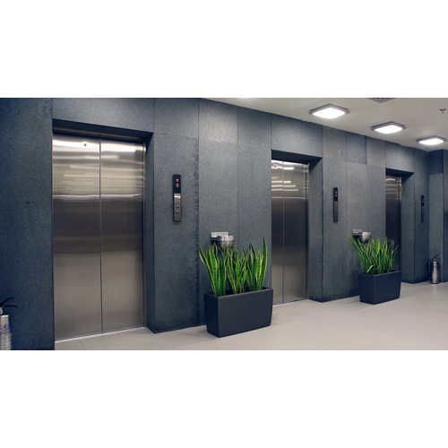 Commercial Building Passenger Elevators - Material: Stainless Steel