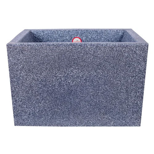 19 Cubix Planter - Color: Midnight Black