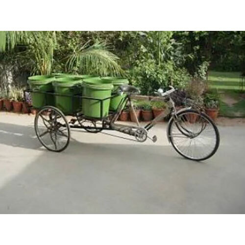 40 Litre Wheel Cart Bins - PVC Plastic, 40 Litre Size, Green Color, Polished Surface Treatment | 1 Year Warranty Included