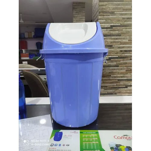 30 Ltr Swing Dustbin - Color: Blue