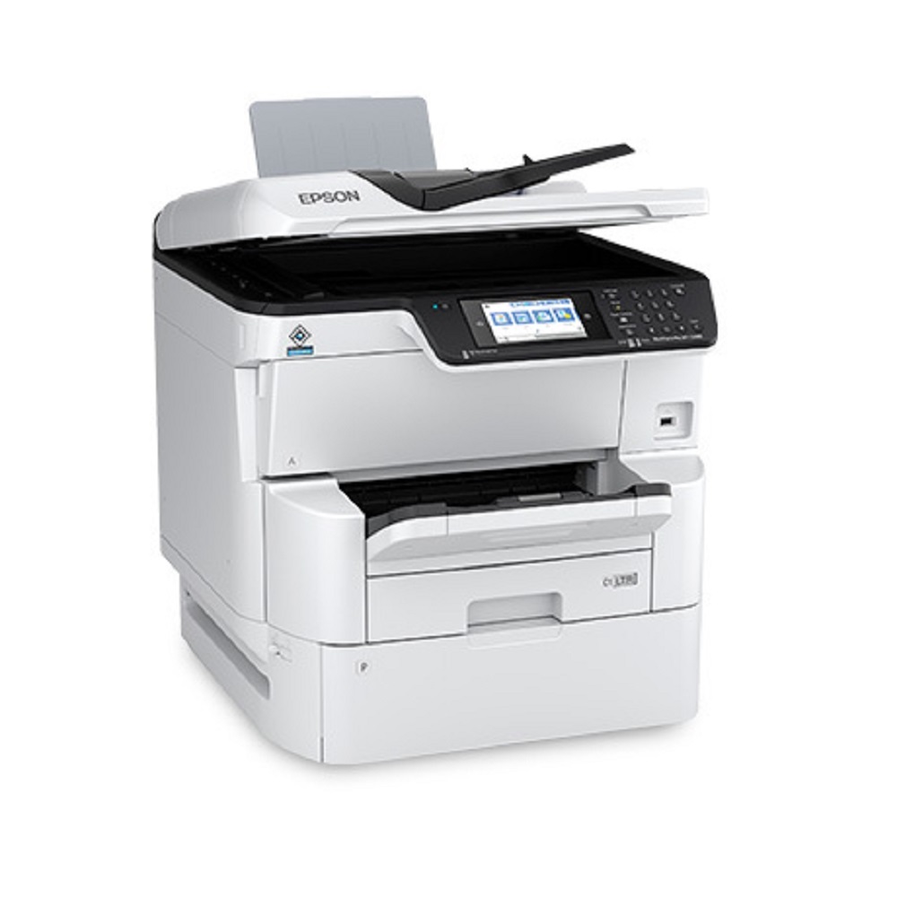 Epson Workforce Pro Rips Wf-c879r - A3 Multi-function Printer, 4,800 X 1,200 Dpi Maximum Resolution, 86,000 Pages High Yield, Energy-saving Heat-free Technology, Advanced Security Features