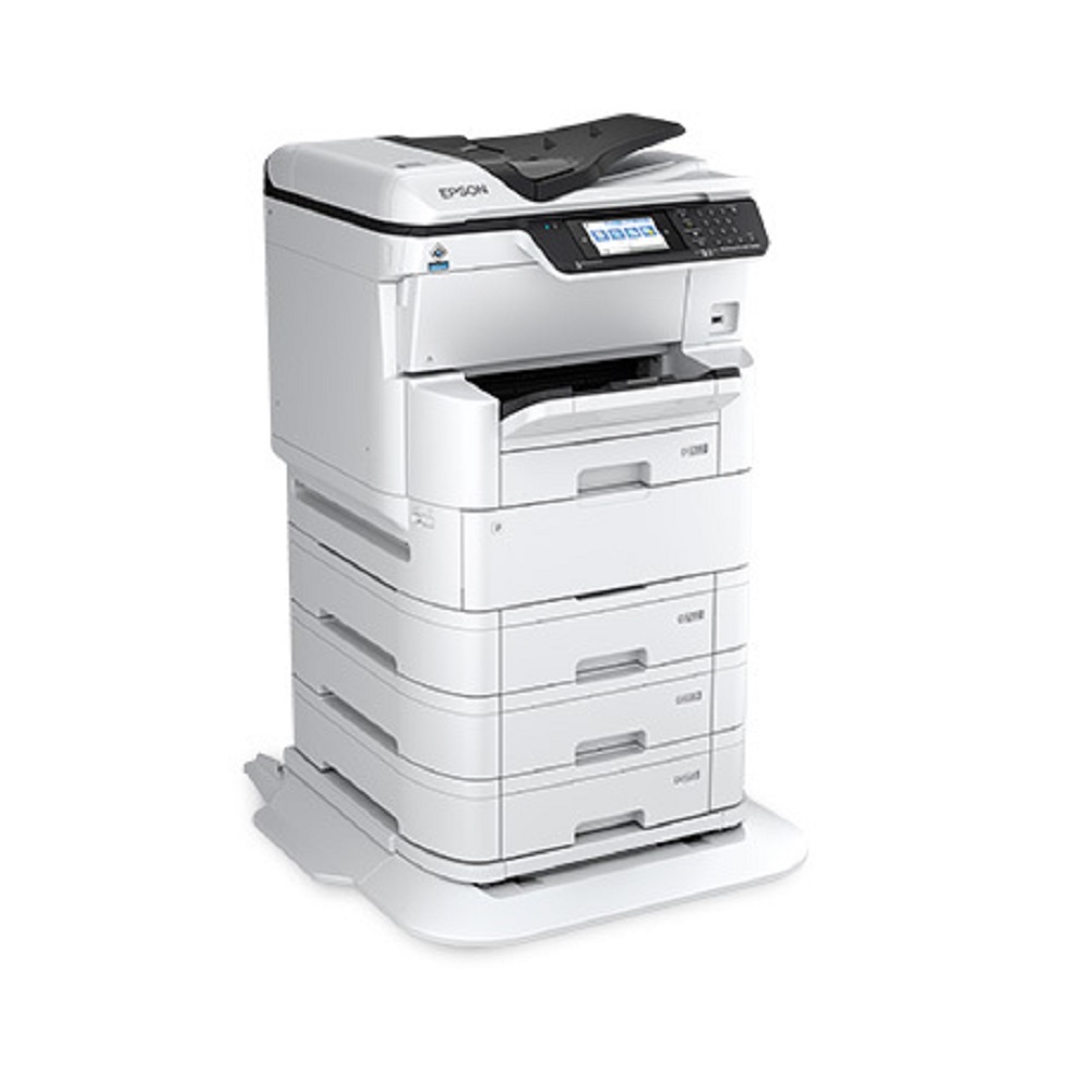 Epson Workforce Pro Rips Wf-c879r - A3 Multi-function Printer, 4,800 X 1,200 Dpi Maximum Resolution, 86,000 Pages High Yield, Energy-saving Heat-free Technology, Advanced Security Features