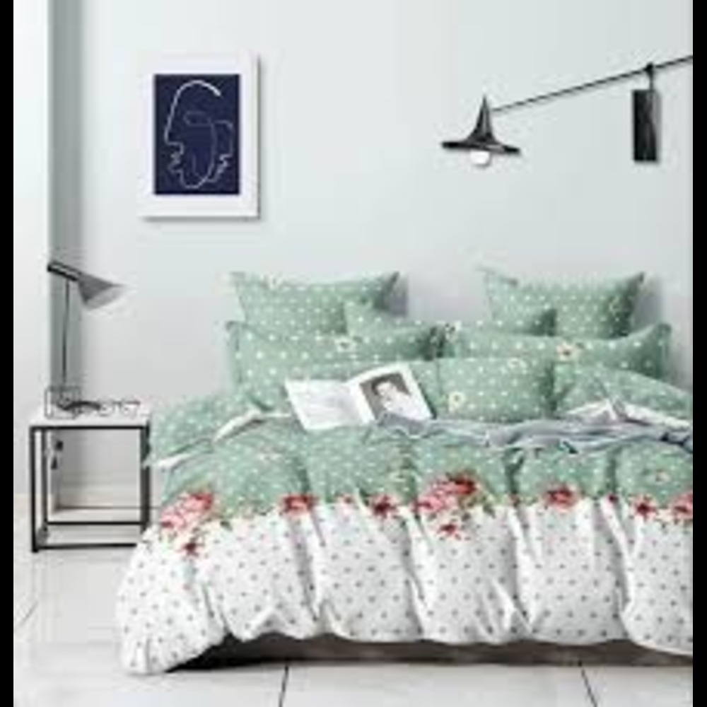 4 Pec Comforter Set Glace Cotton - Feature: Washable