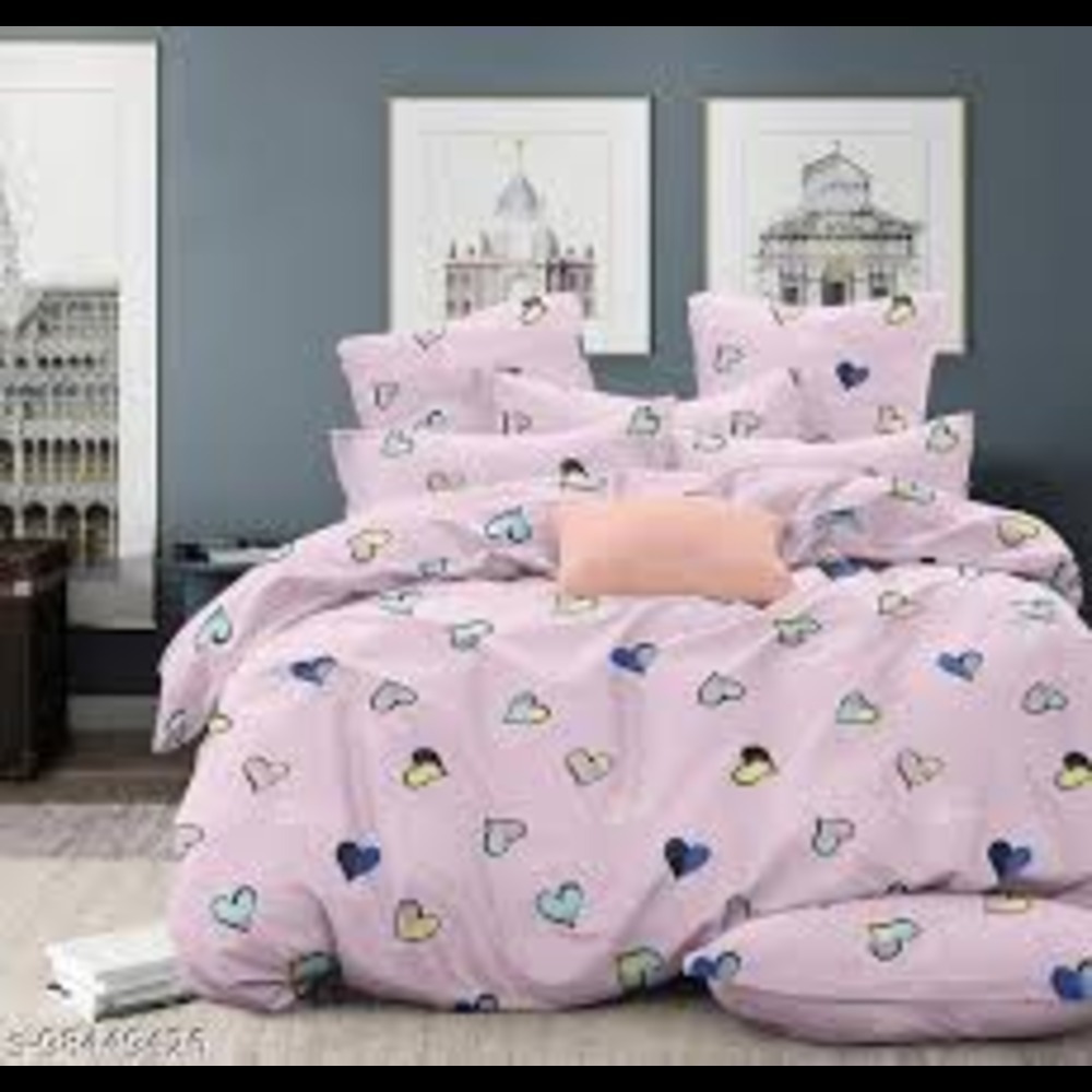 4 Pec Comforter Set Glace Cotton - Feature: Washable
