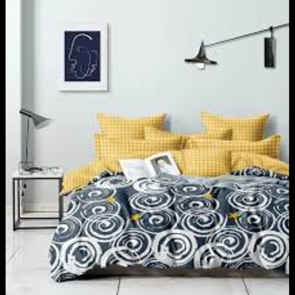 4 Pec Comforter Set Glace Cotton - Feature: Washable