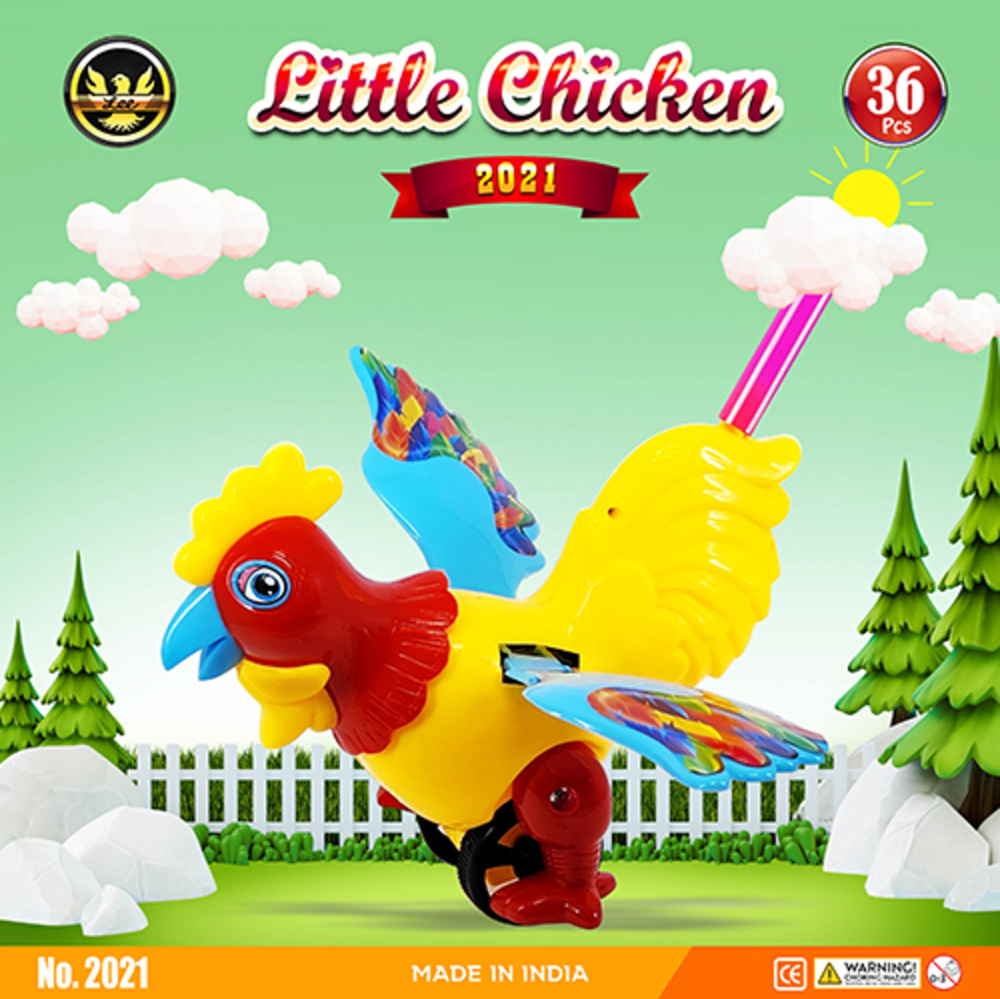 Plastic Little Chicken Toy - Age Group: 0-7