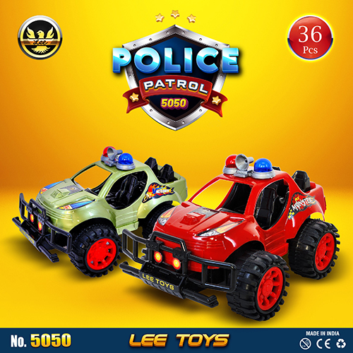 36  PCS Police Patrol Car