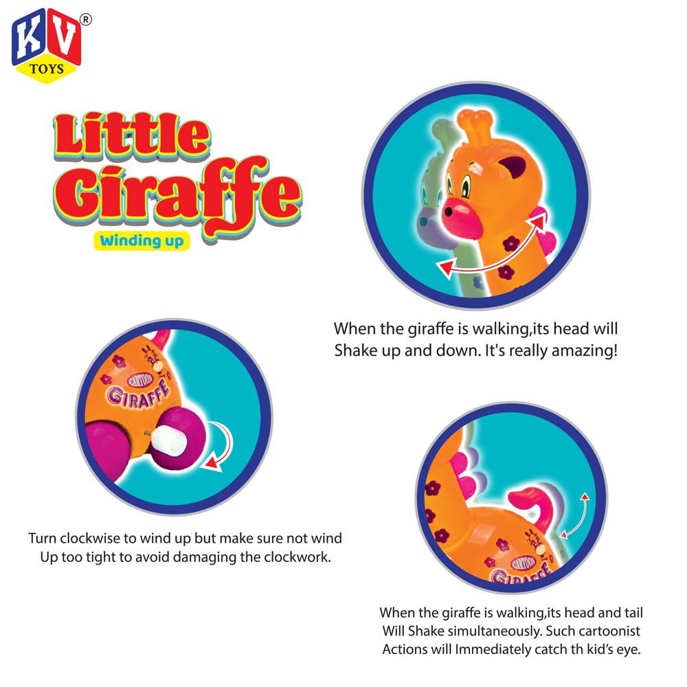 12 Pcs Little Giraffe (421)