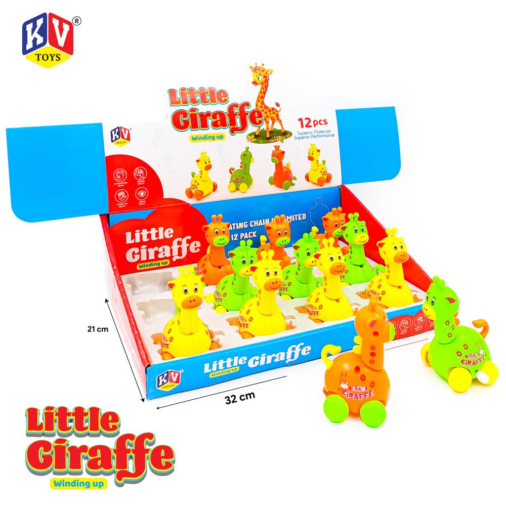 12 Pcs Little Giraffe (421)
