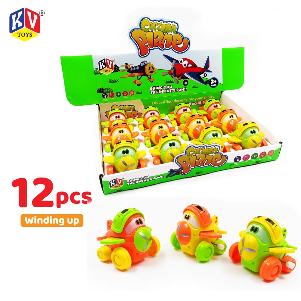 12 Pcs Cartoon Plane (425)