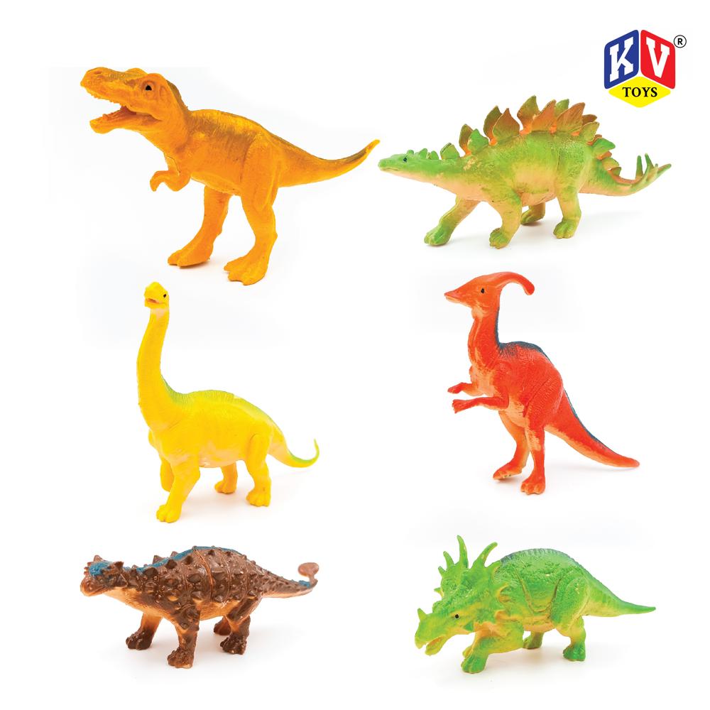 6 Pc Dinosaurs (321)