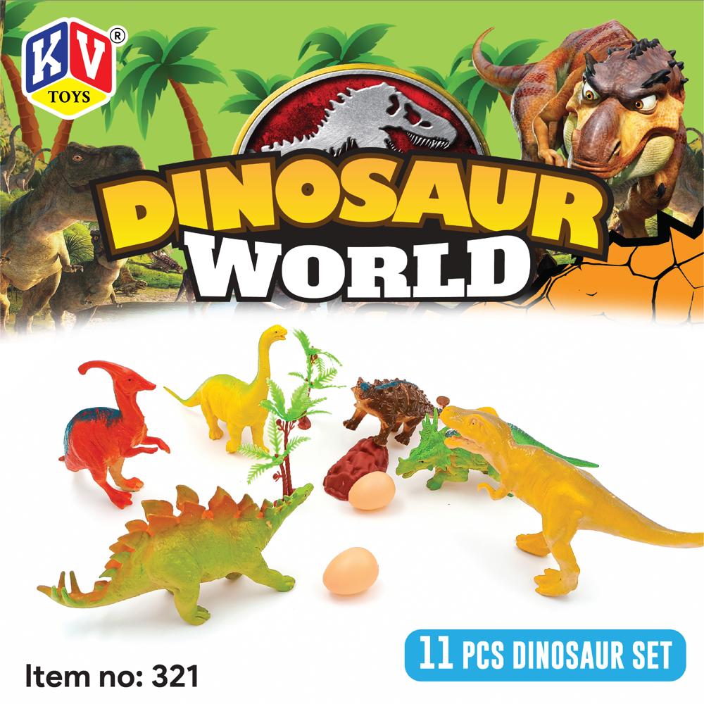 6 Pc Dinosaurs (321)
