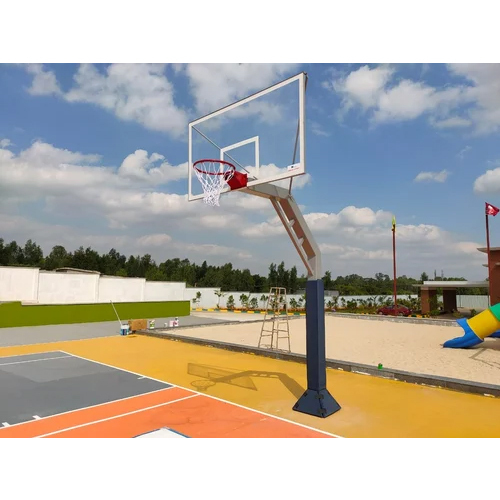 Fixed Type Basketball Post