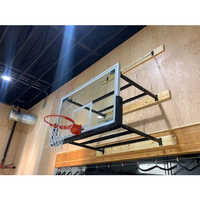 Wall Mounted Basketball Post