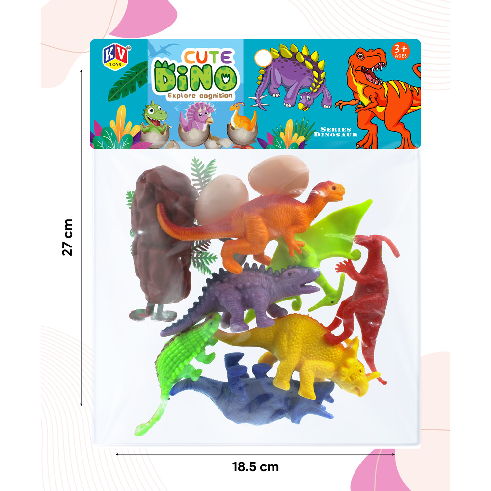 7 Pc Dinosaurs (336)
