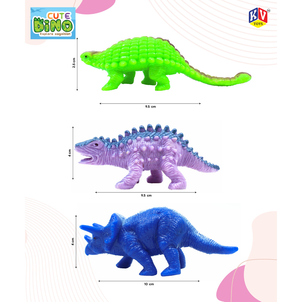 7 Pc Dinosaurs (336)