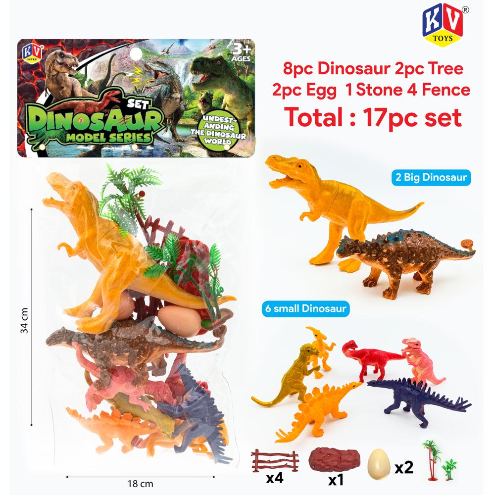 8 Pc Dinosaurs (348)