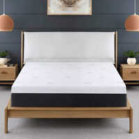 6 Inch Designer Joyous Spring Mattress - Color: White