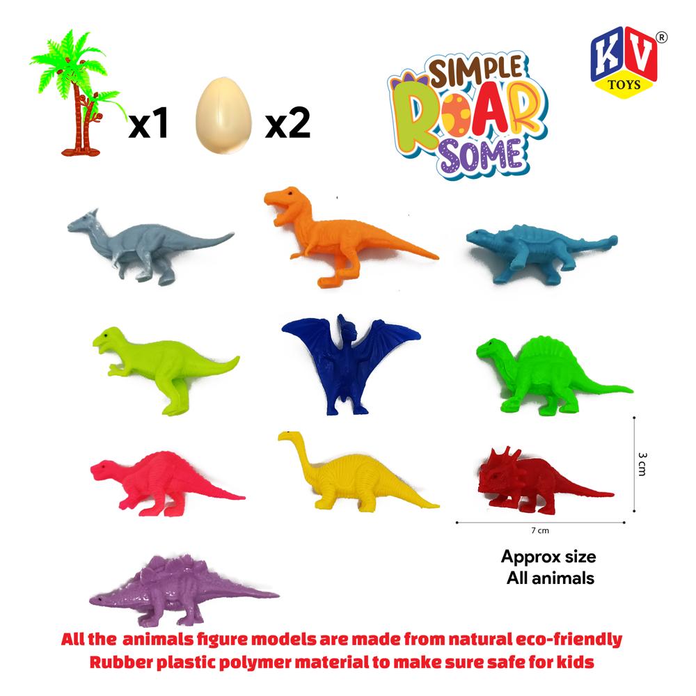10 Pc Dinosaurs (344)