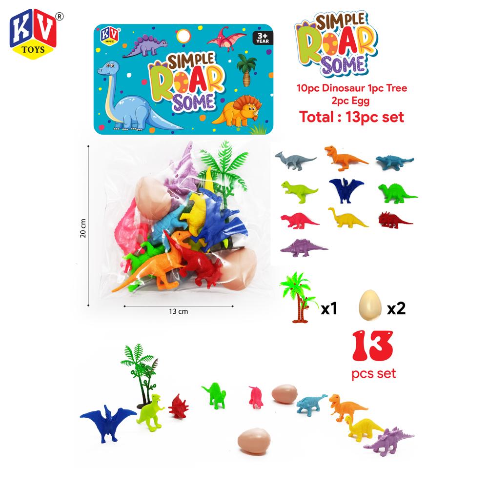 10 Pc Dinosaurs (344)