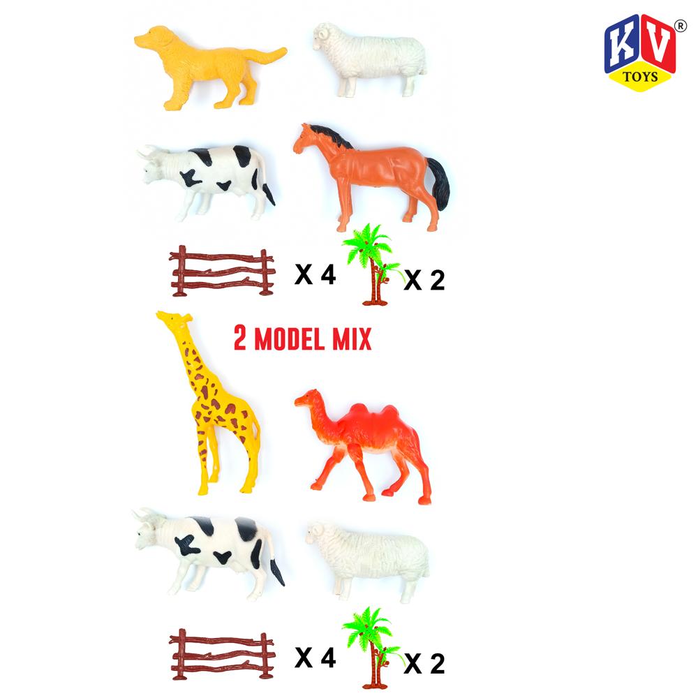 4 Pc Farm Animal  (314)