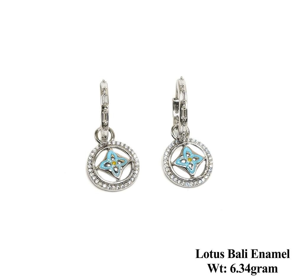 Silver 925 Bali Earring