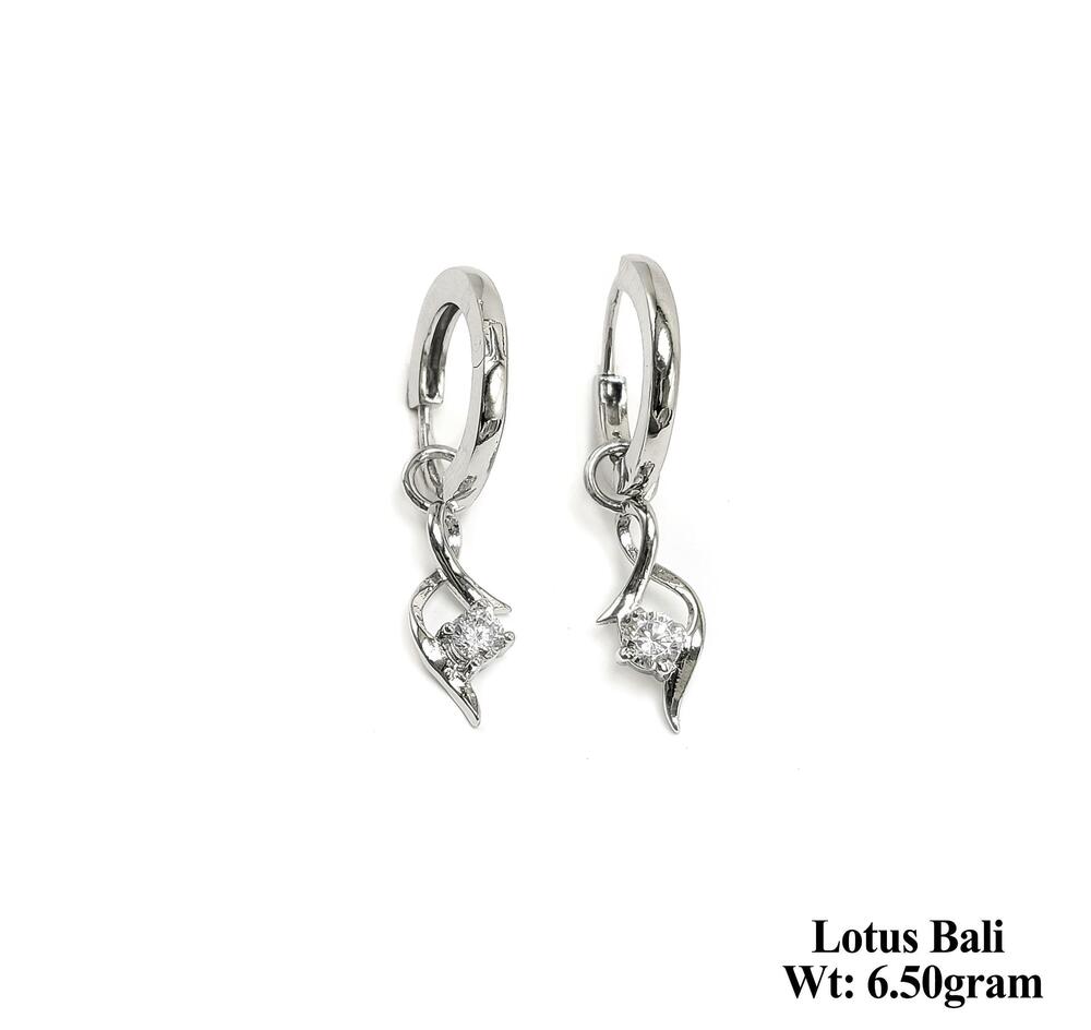 Silver 925 Bali Earring - Elegant Design | Lightweight, Durable, Handcrafted, Perfect For Everyday Wear And Special Occasions