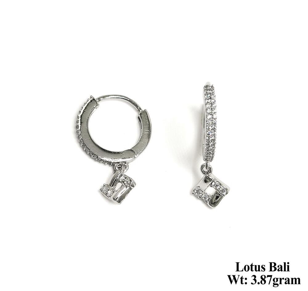 Silver 925 Bali Earring - Elegant Design | Lightweight, Durable, Handcrafted, Perfect For Everyday Wear And Special Occasions