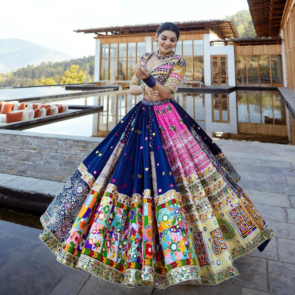 Navratri Chaniya Choli - Color: Multi Color