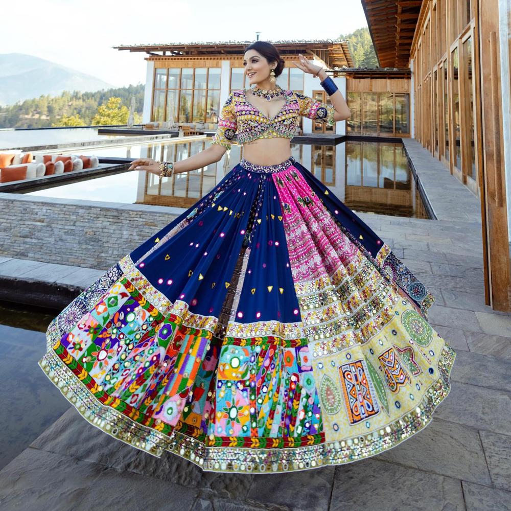 Navratri Chaniya Choli - Color: Multi Color