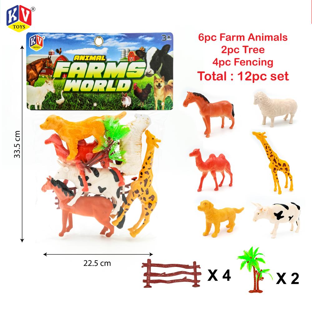6 Pc Farm Animal (319)