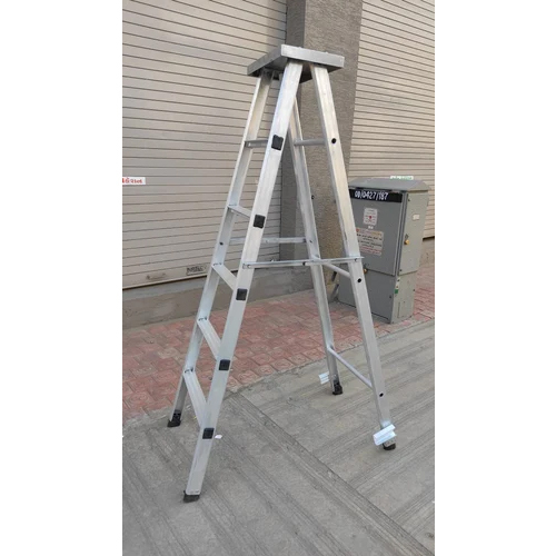 8 Feet Aluminium Folding Ladder - Usage: Commercial