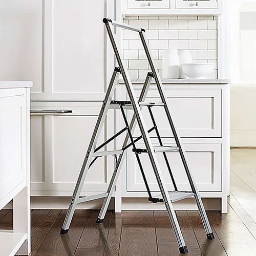 Non Slip 4 Step Folding Aluminium Ladder