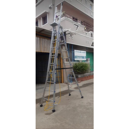 एल्यूमिनियम फोल्डिंग स्टेप लैडर - राजस्थान इंडस्ट्रीज