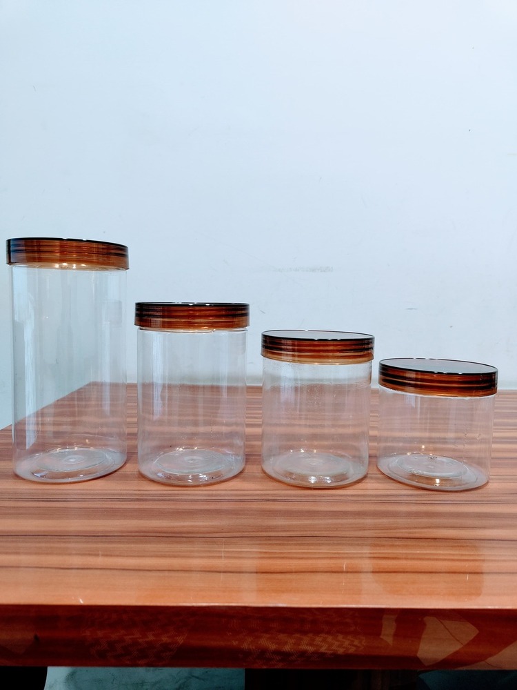 Plastic Jars For Jaggery - Color: Transparent