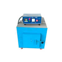 Rectangular Muffle Furnace - 100 Kg Capacity, 220 Volt, Blue | High Performance Industrial Muffle Furnace Applications