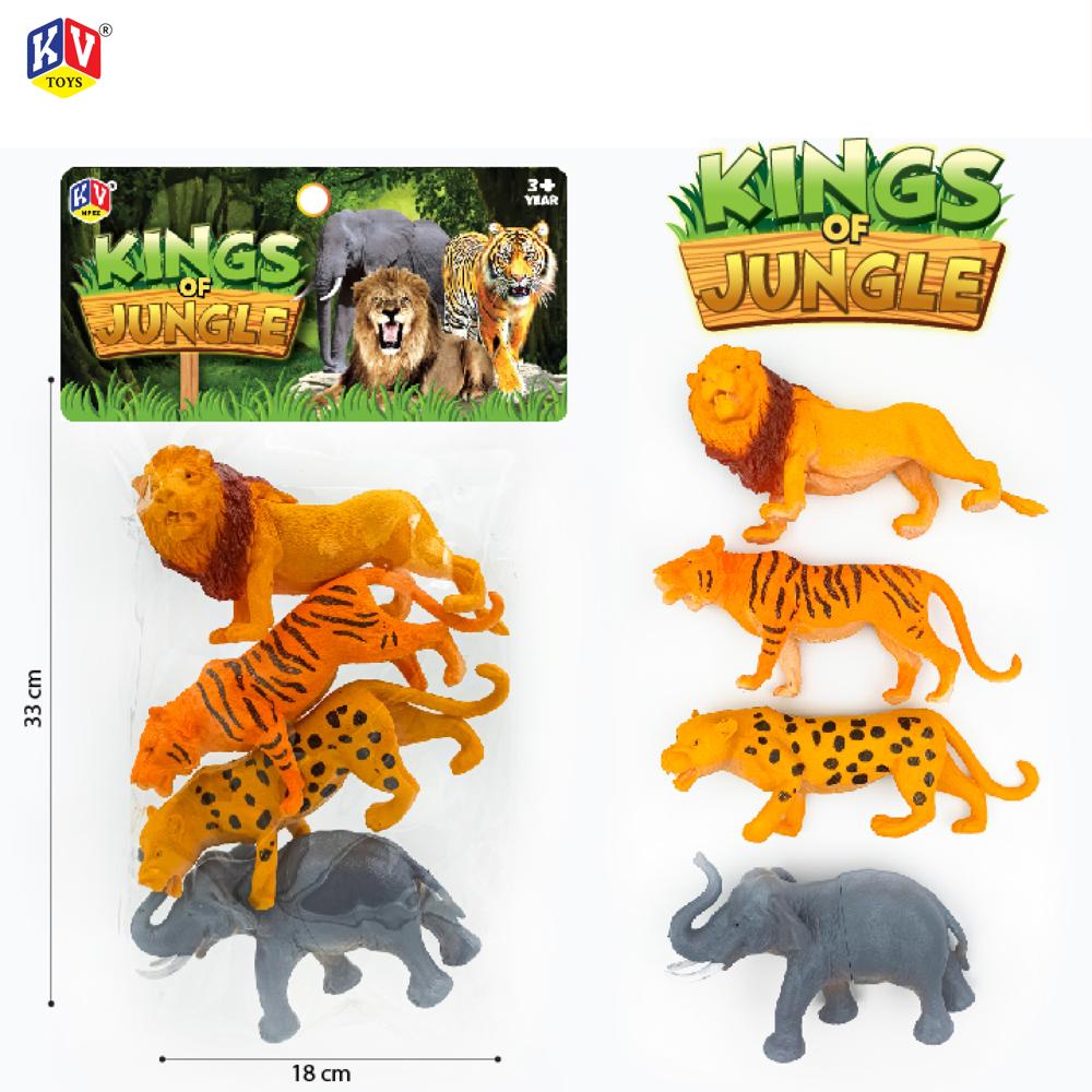 4 Pc Wild Animal (341)