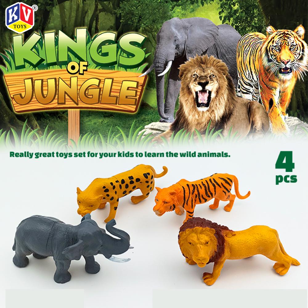 4 Pc Wild Animal (341)