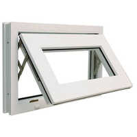 Upvc Top Hung Window - Color: White