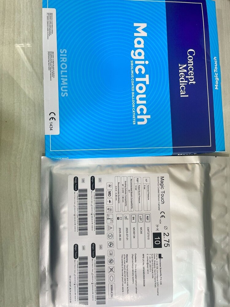 Magic Touch Sirolimus Coated Balloon Catheter