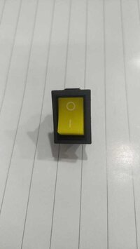 Rs12 Yellow 2 Pin On-off Switch