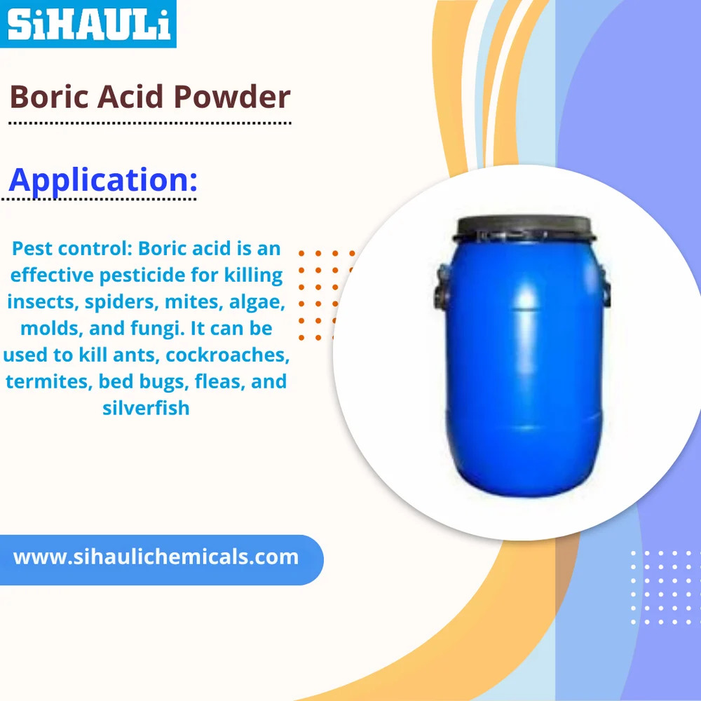 Boric Acid Powder Manufacturers, Suppliers, Exporters From Vasai Mumbai