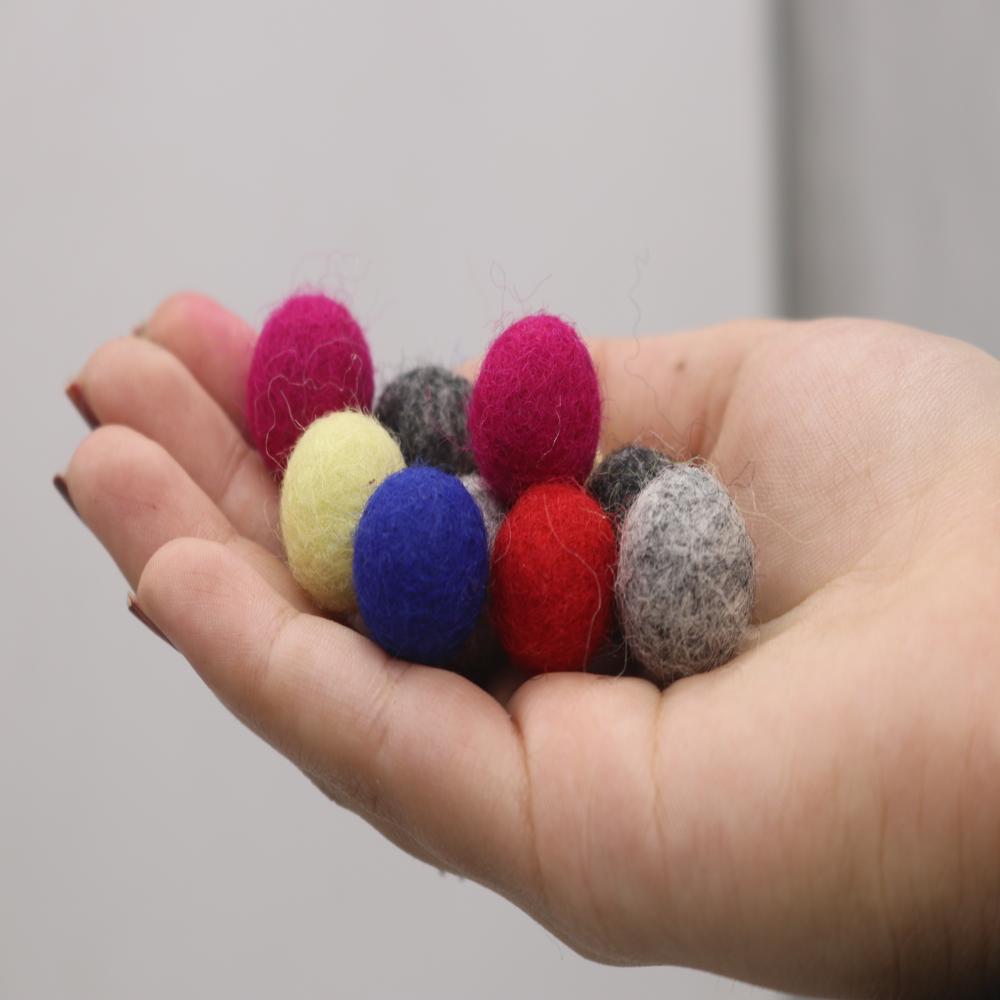 Wool Felt Balls - Feature: High Quality