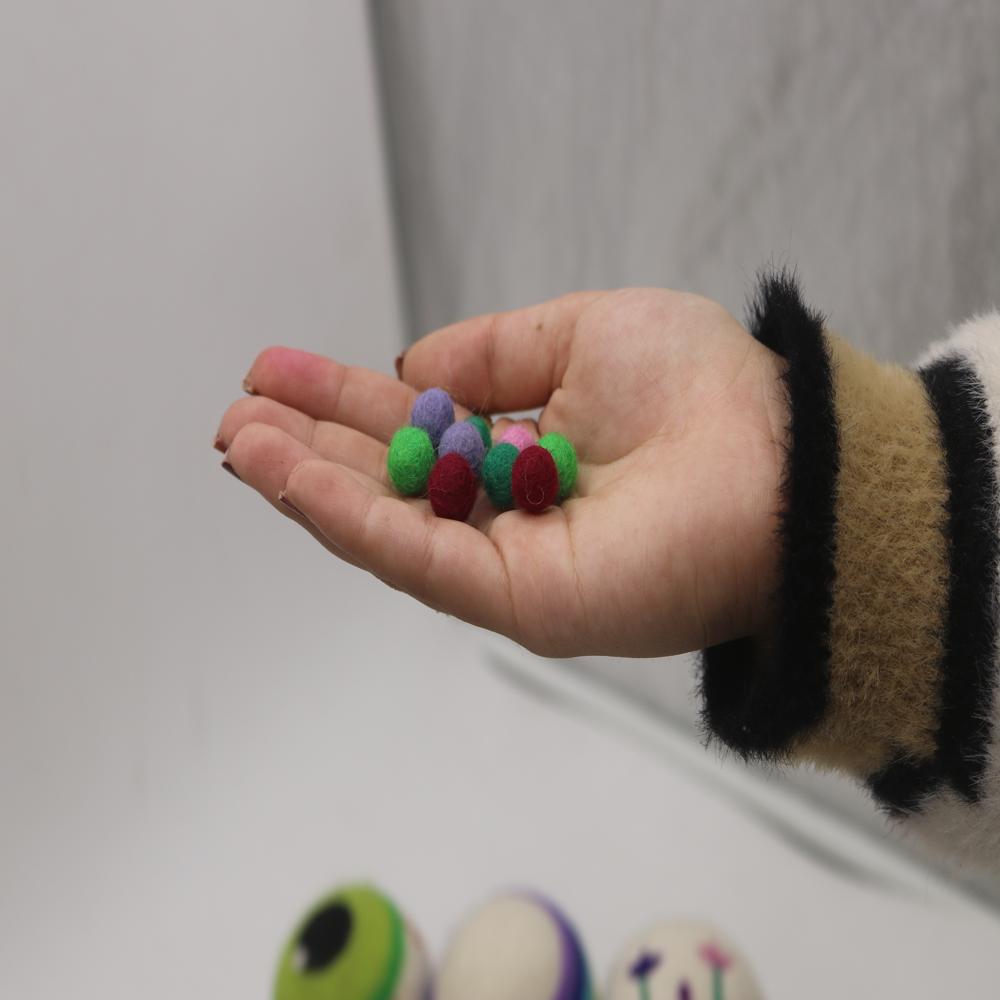Wool Felt Balls - Feature: High Quality