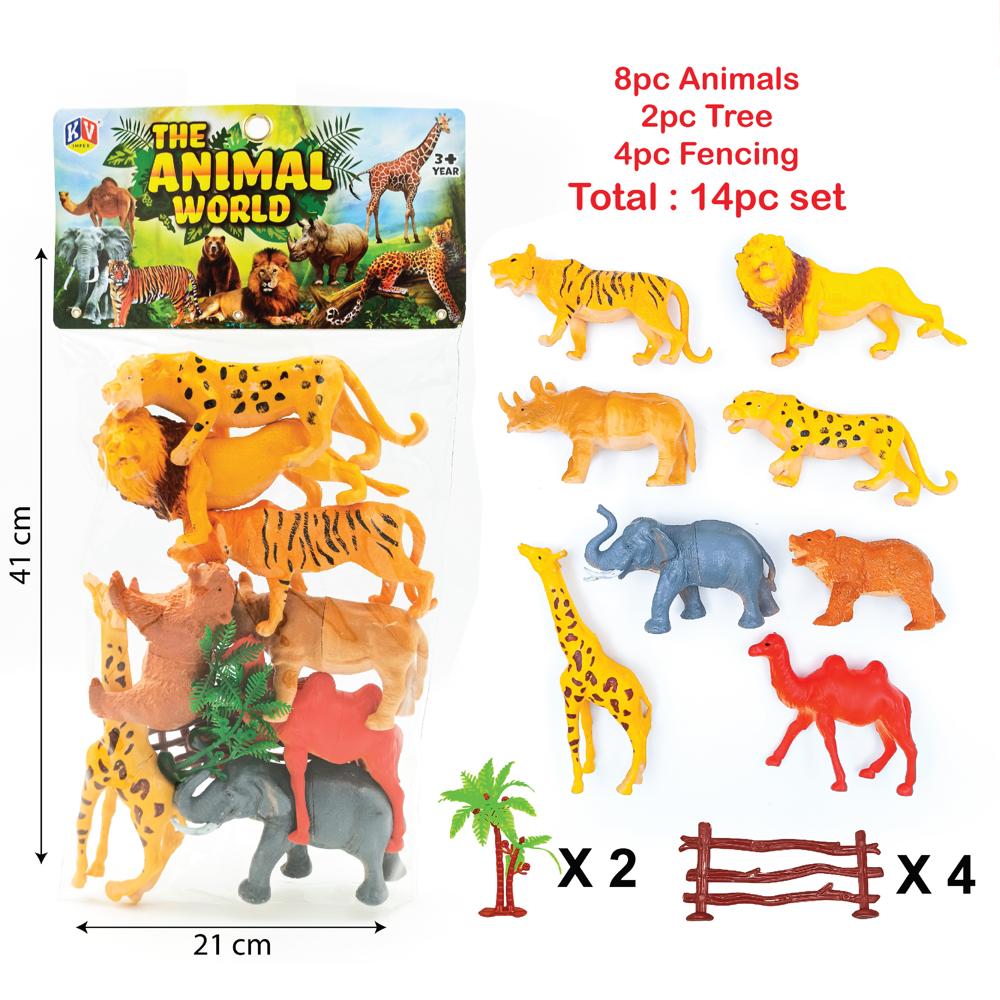 8 Pc Animal Set (349)