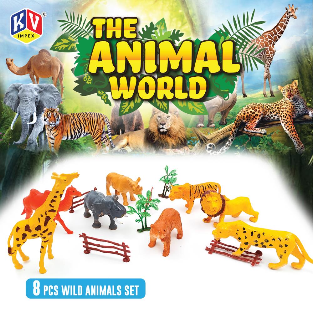 8 Pc Animal Set (349)